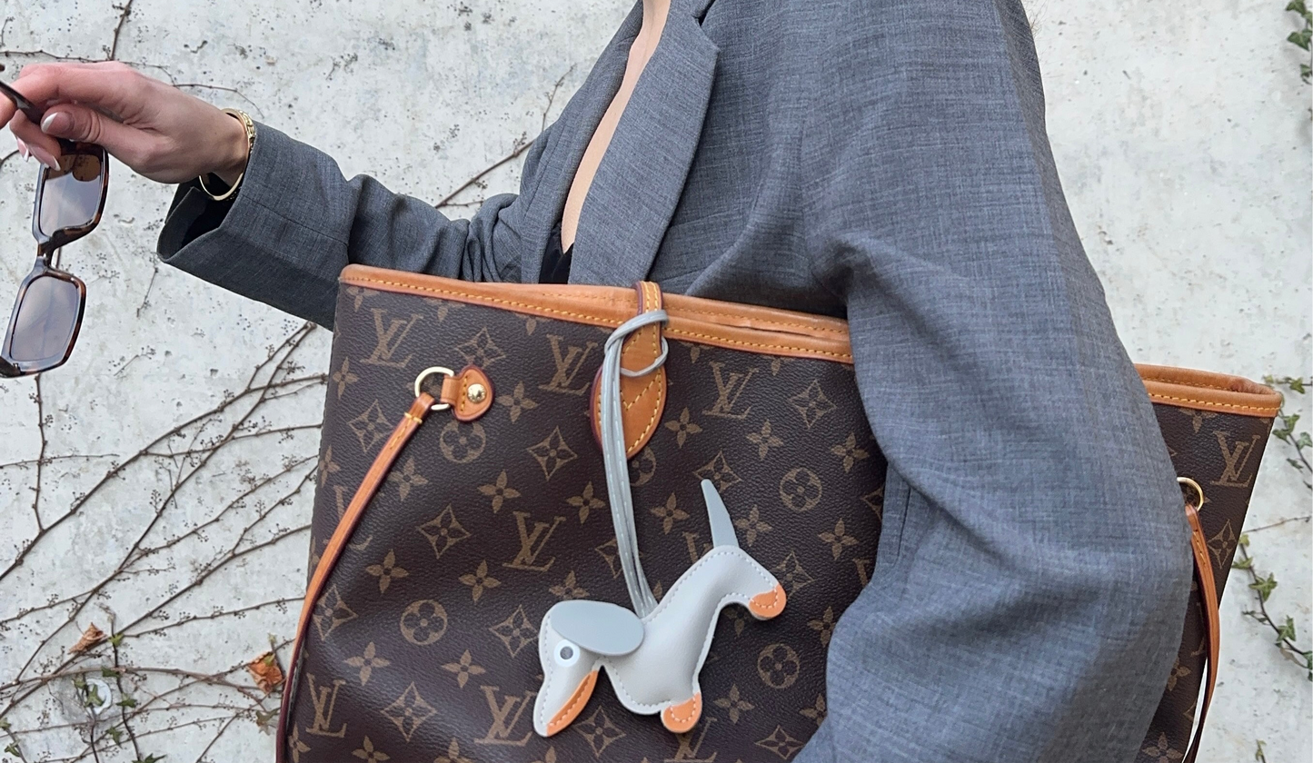 Dackel charm - hellgrau