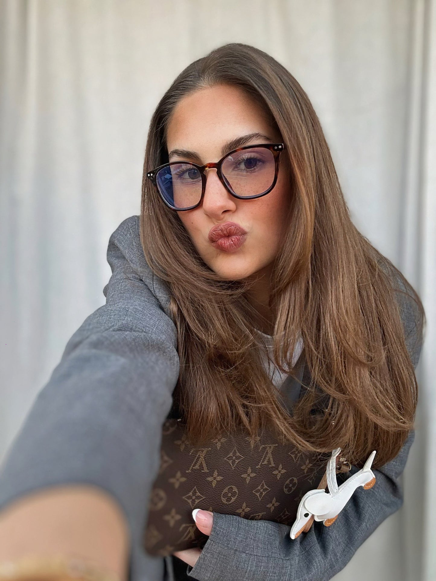 Dackel charm - weiß